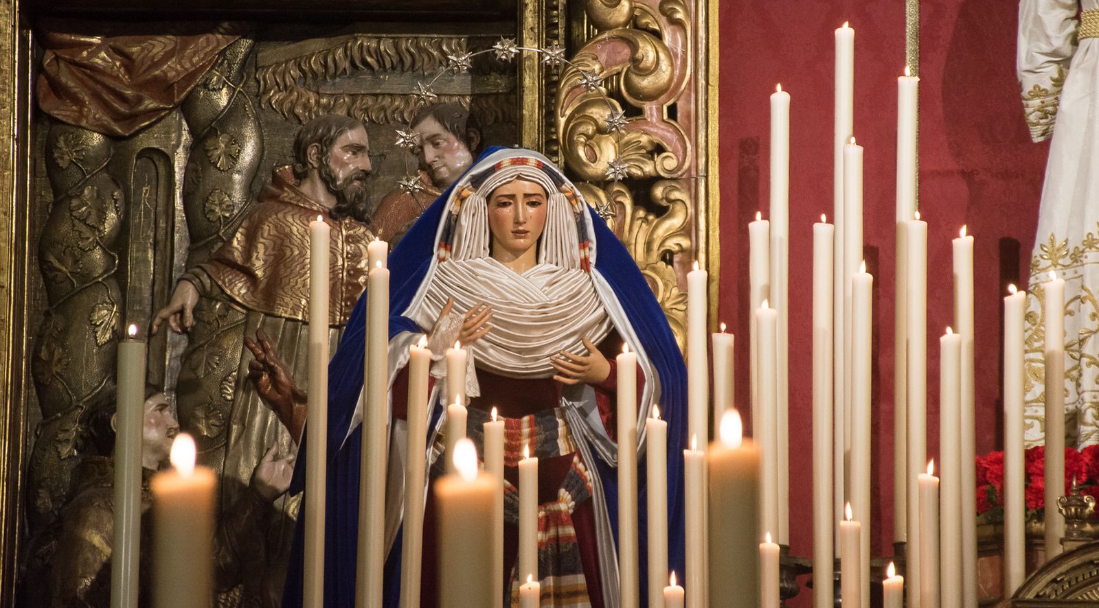 Altar de cultos de la Hermandad del Dulce Nombre