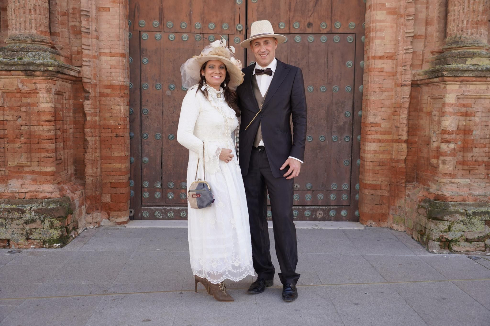 Así se disfrazaron los moguereños para la Feria de Época 1900 de Moguer