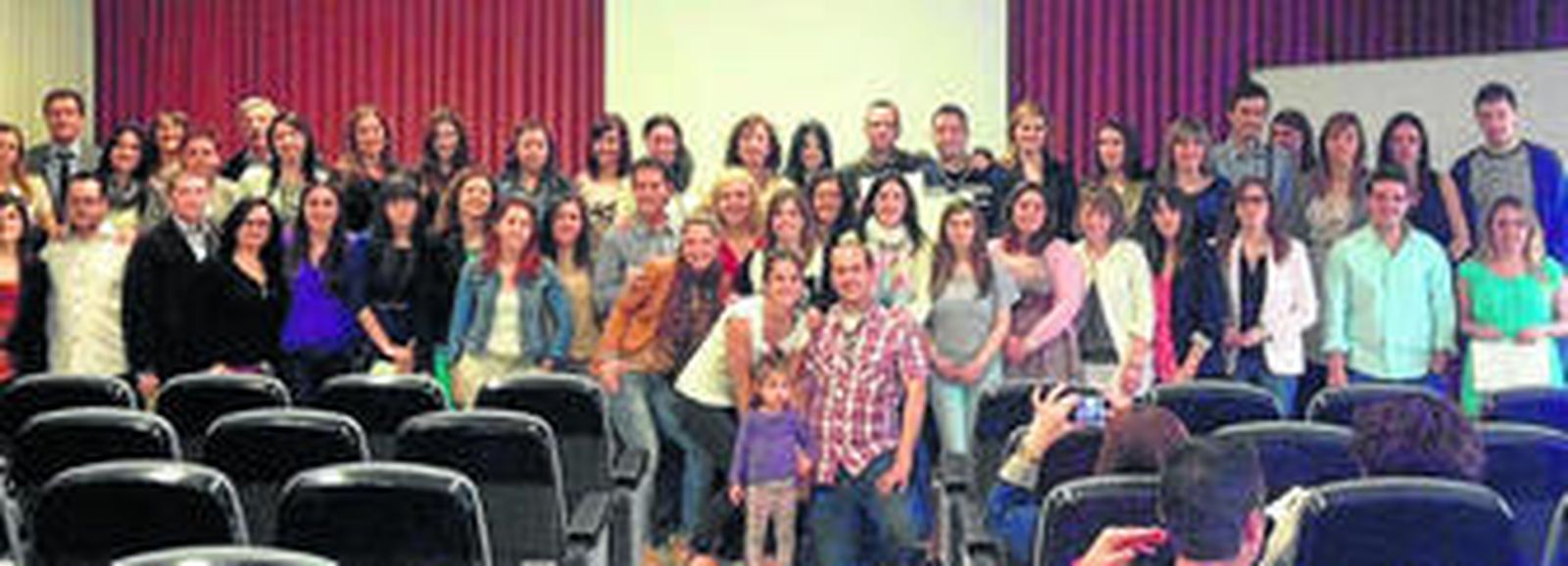 Participantes en el curso clausurado en la tarde del viernes.