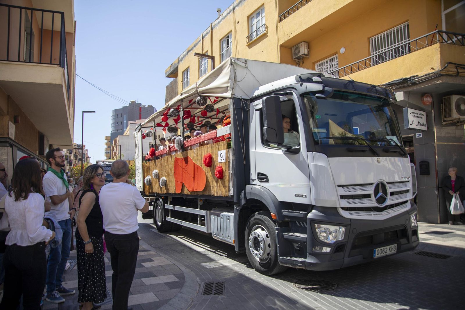 Las imágnes de la misa y procesión en honor a San Marcos en El Ejido