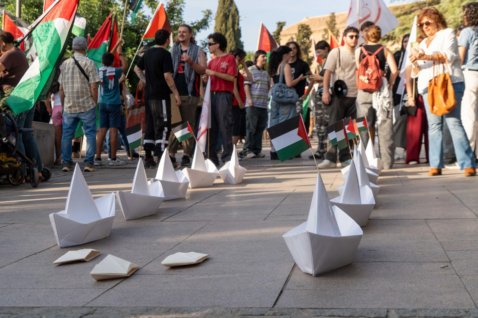 Granada vuelve a solidarizarse con Gaza y Palestina