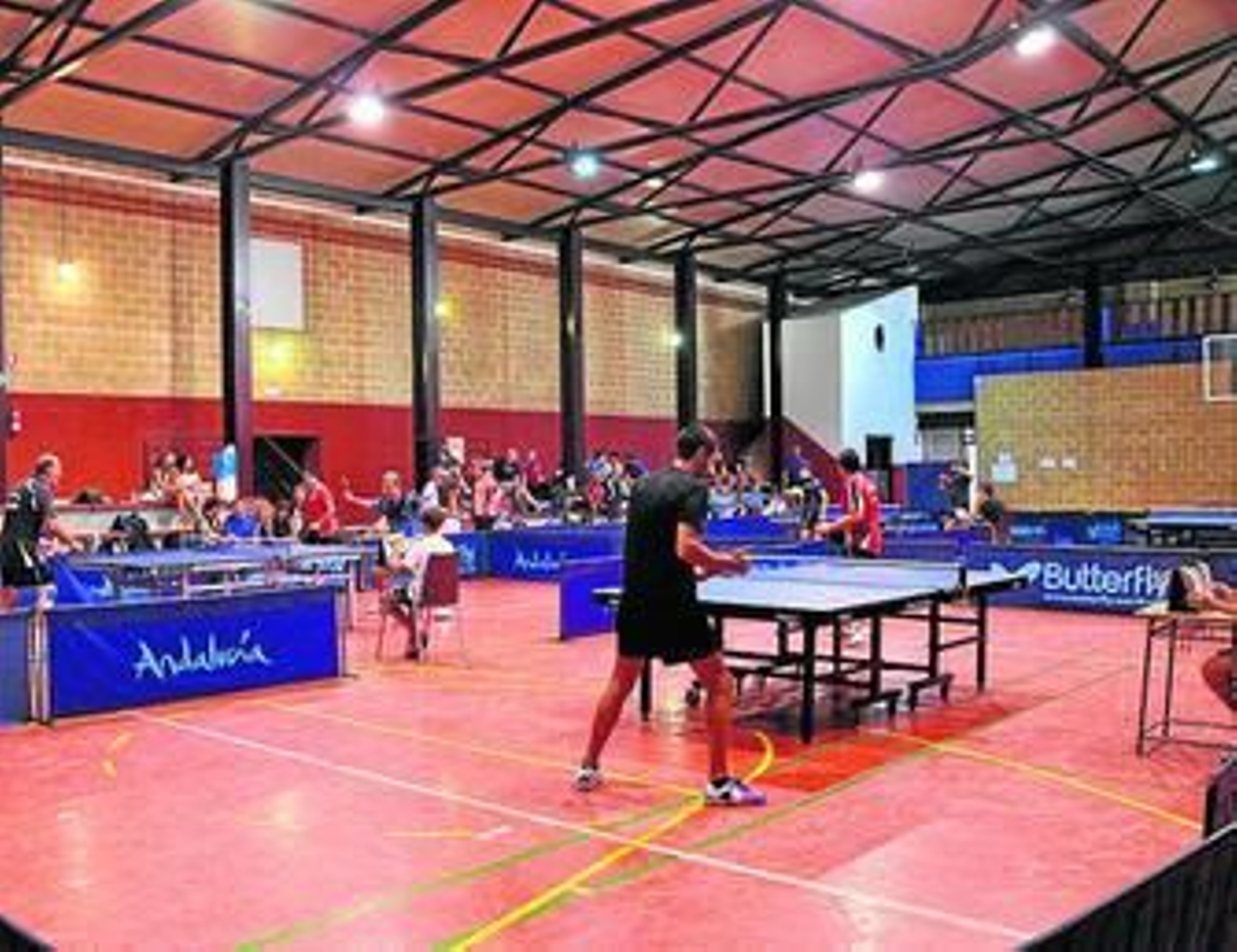 Partido de la final absoluta en Cádiz entre Chaves y Valerio.