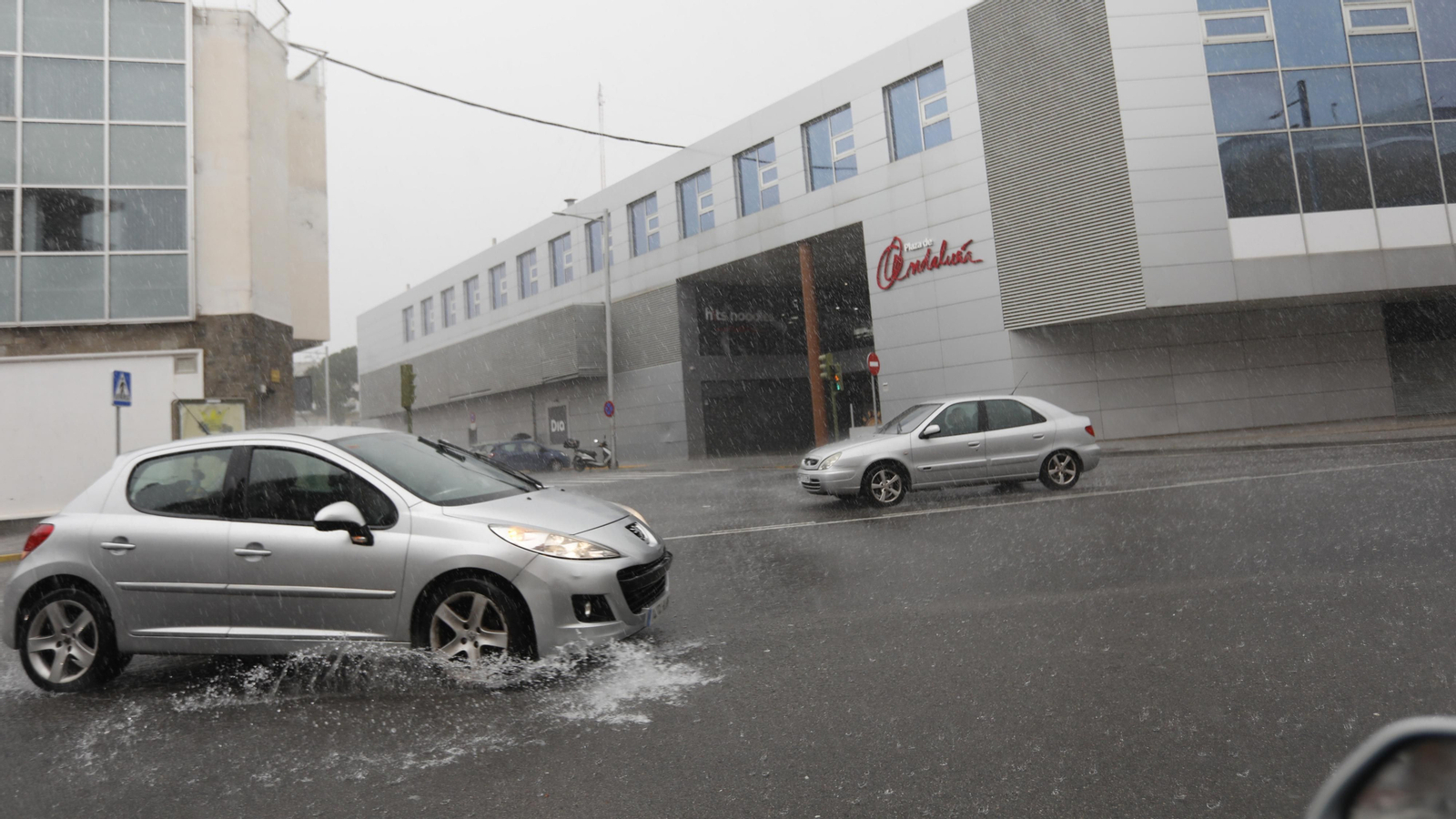 Fotos de la borrasca Nelson en el Campo de Gibraltar