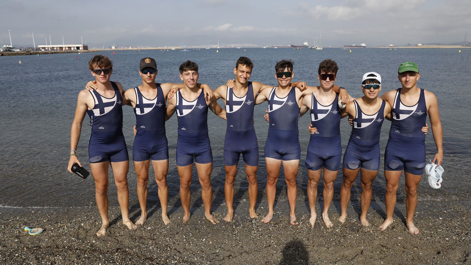 Las fotos de la segunda jornada del Campeonato de España de remo en banco fijo LLaut de La Línea