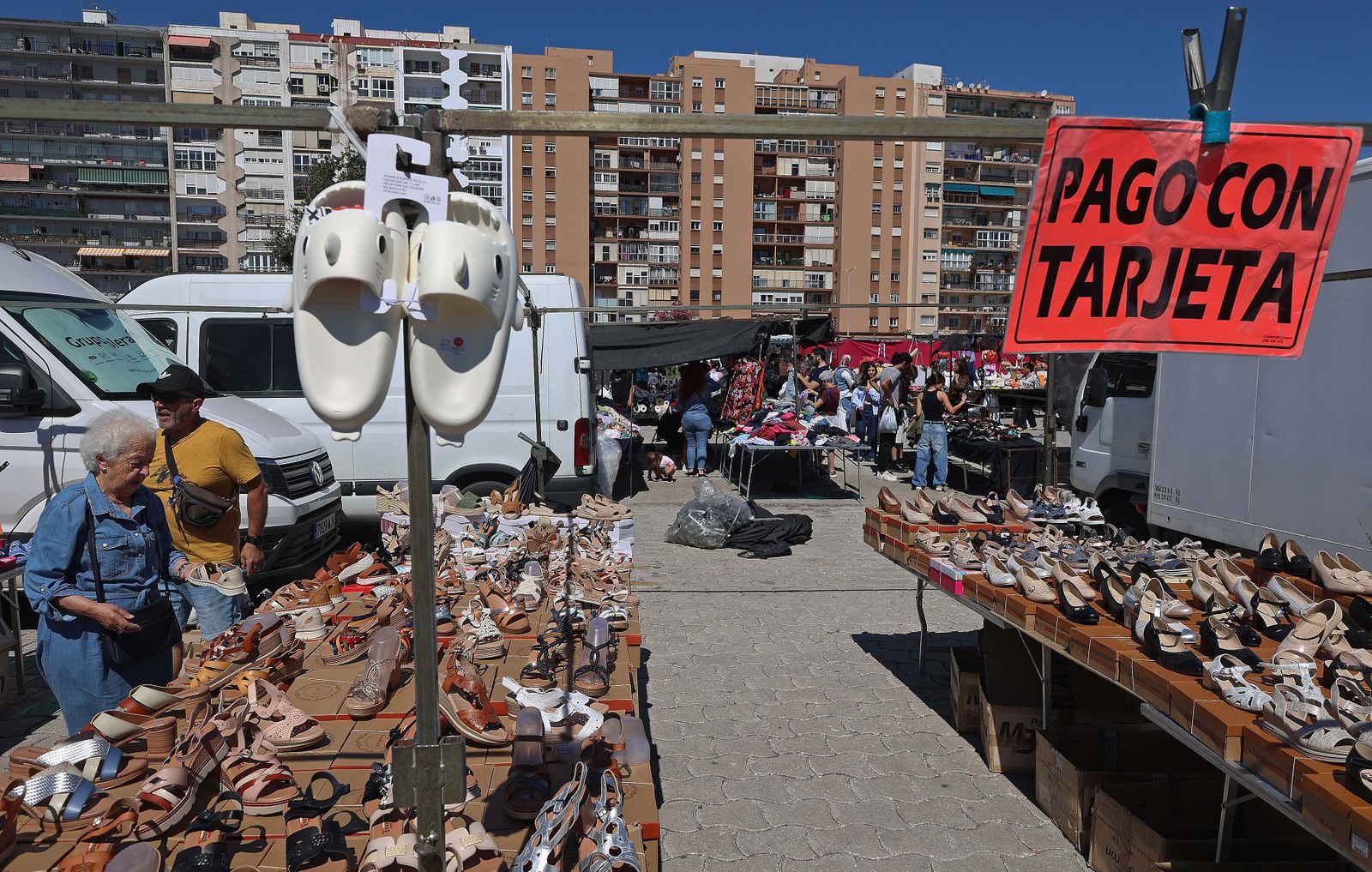 El mercadillo de Algeciras vuelve al Llano Amarillo