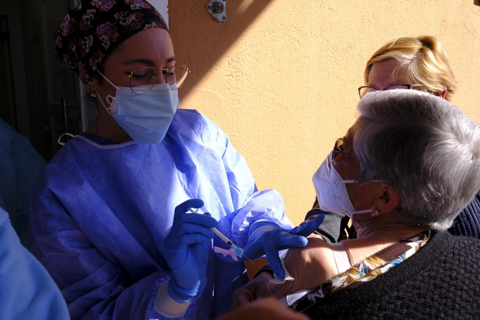 Fotogalería vacunación COVID-19 en Sorbas y Tabernas. Almería