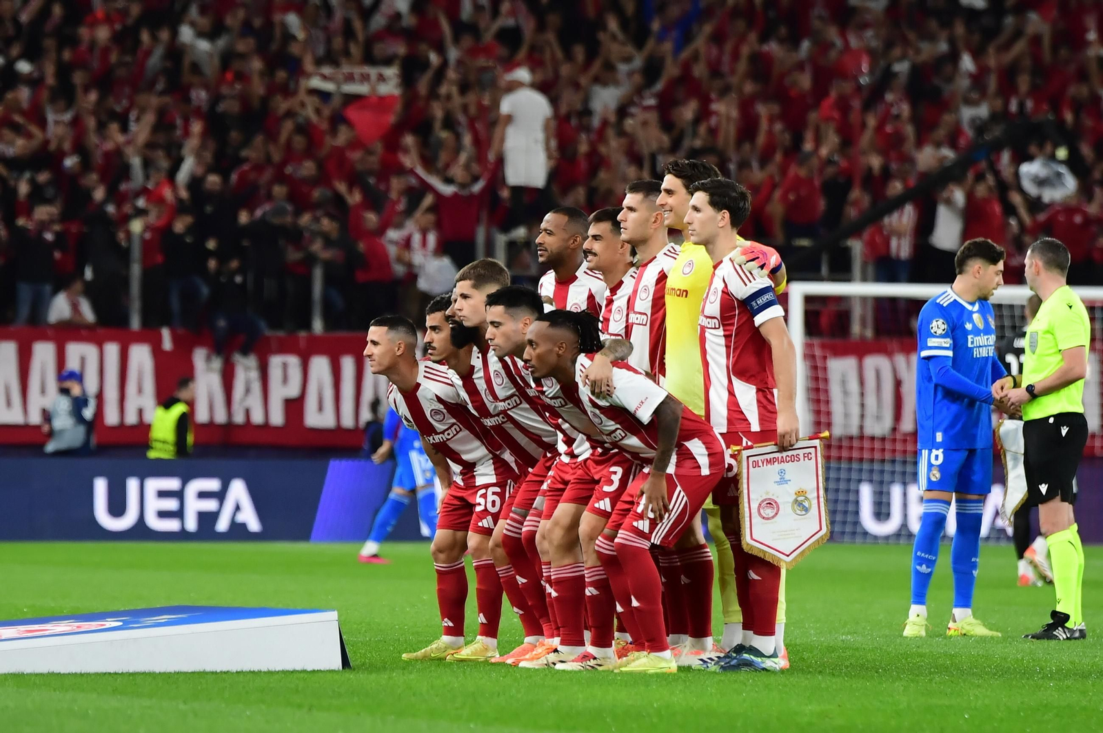 Las imágenes del Olympiacos-Real Madrid