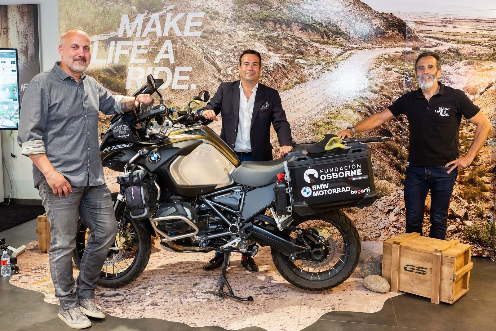 Julio Álamo, Iván Llanza y David Canosa.