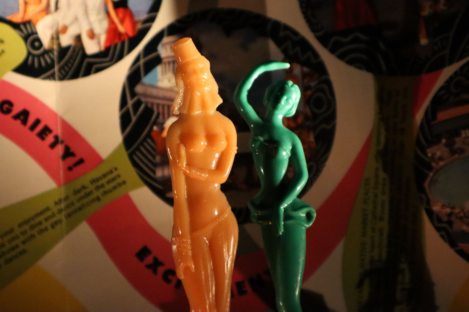 Las miniaturas forman parte del equipaje de numerosos viajeros.