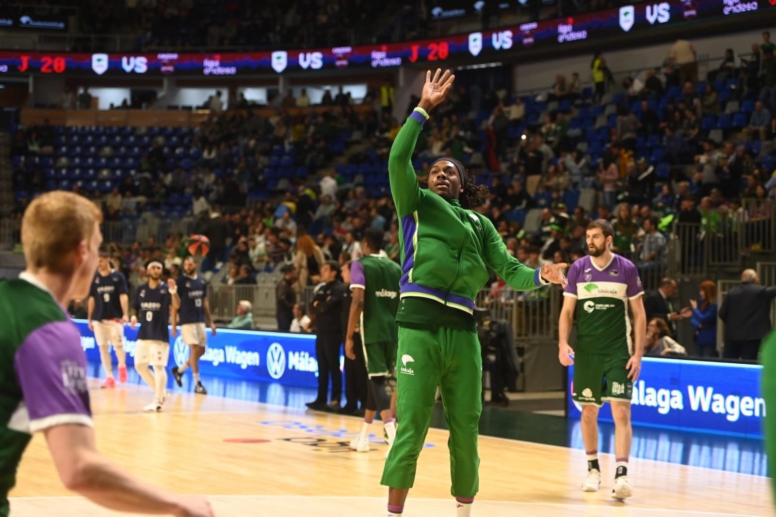 El Unicaja - Cazoo Baskonia, en imágenes