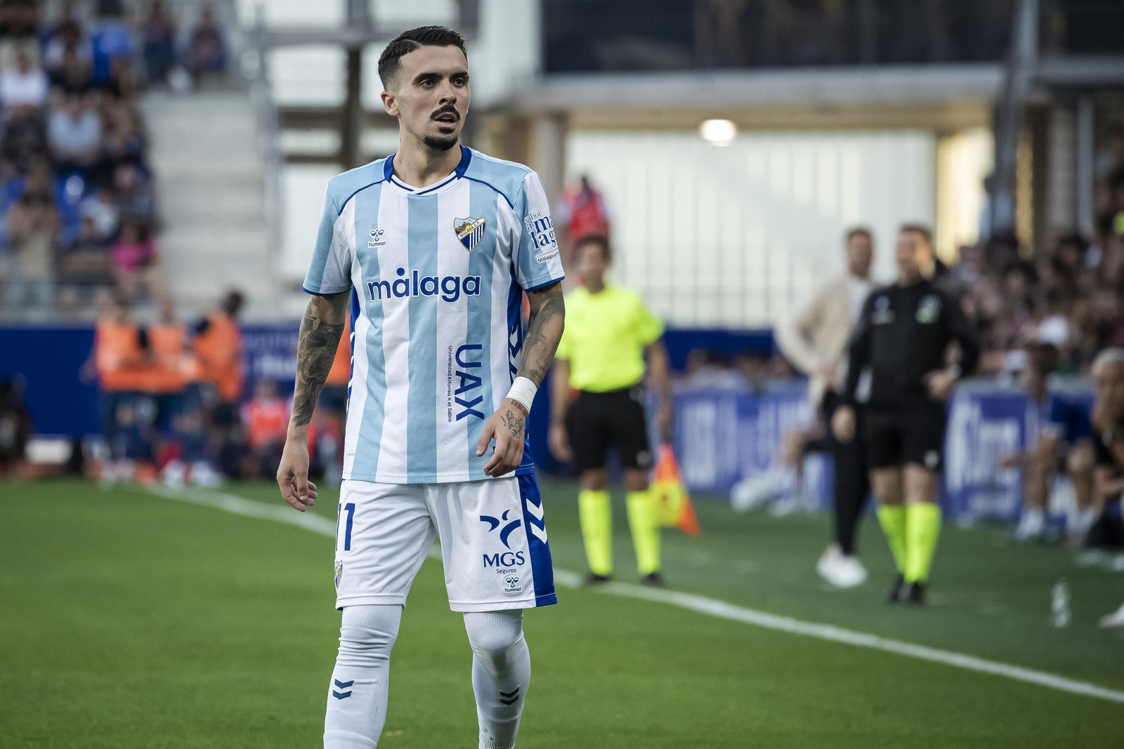 Las fotos del Huesca-Málaga CF