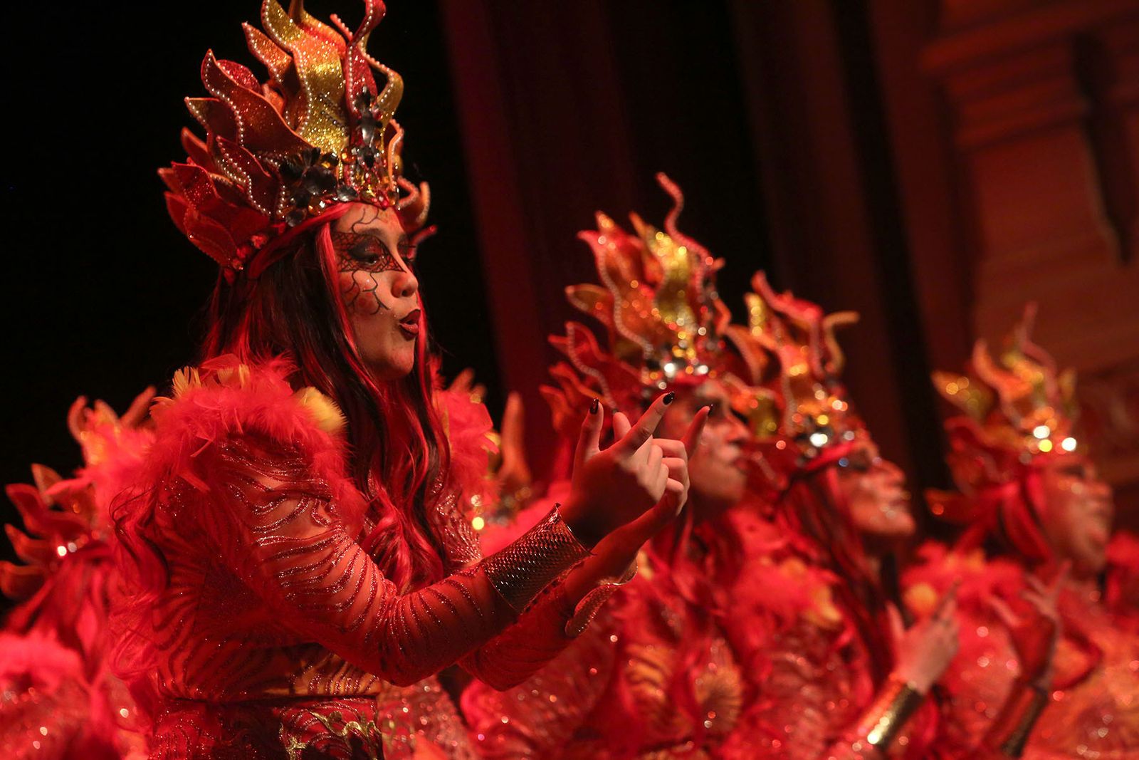 Quinto día de preliminares del Carnaval Colombino en imágenes