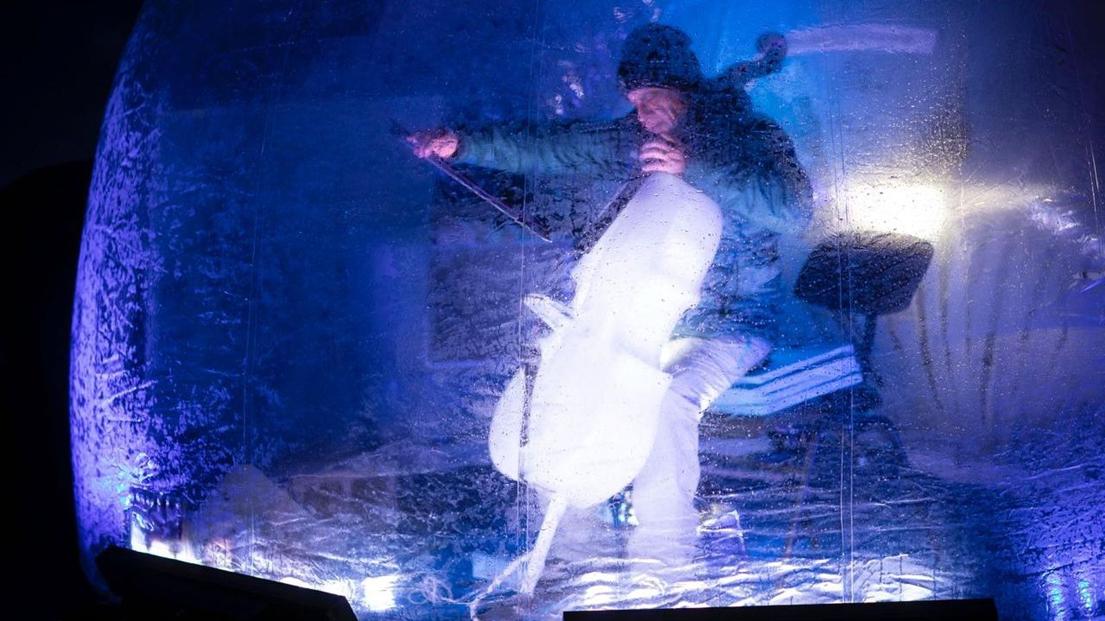 El concierto N-ICE CELLO del compositor y violonchelista italiano Giovanni Sollima