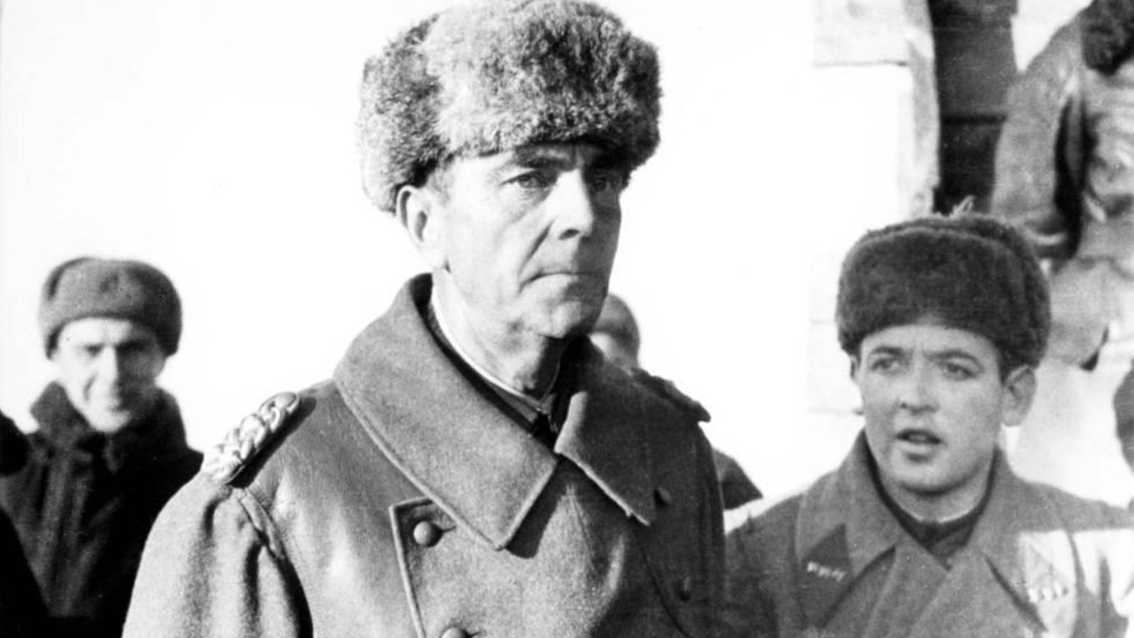 El general nazi Von Paulus. El general nazi Von Paulus.