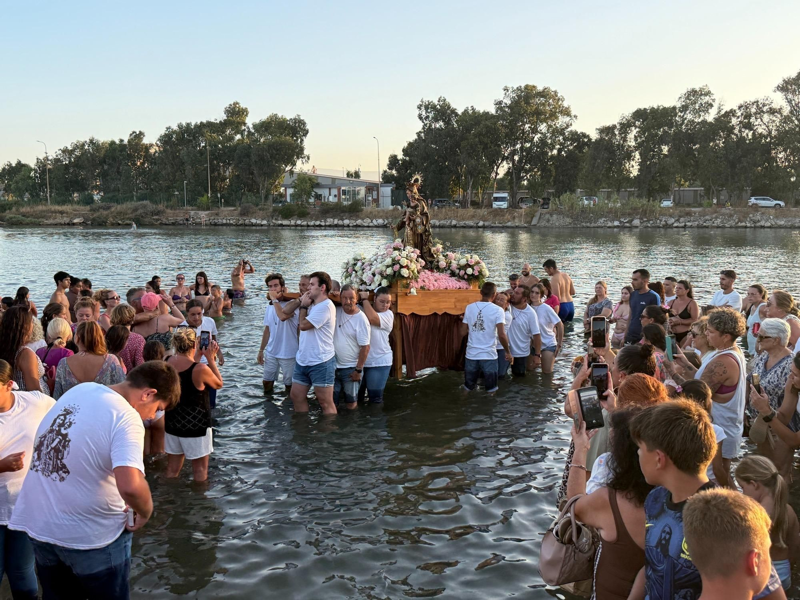 La Virgen Carmen en Guadarranque.
