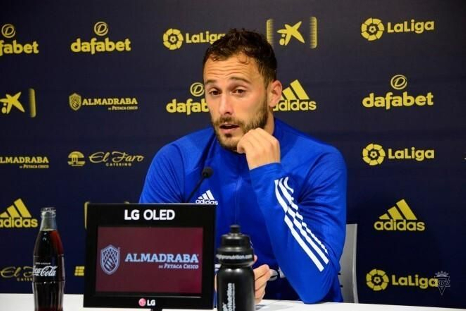 Malbasic, durante la rueda de prensa.