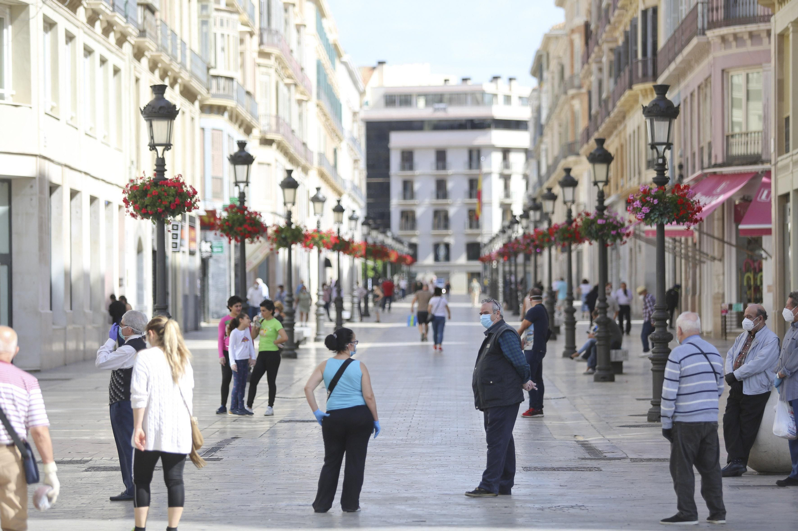 Las fotos de la primera jornada de la fase 0 de la desescalada en Málaga