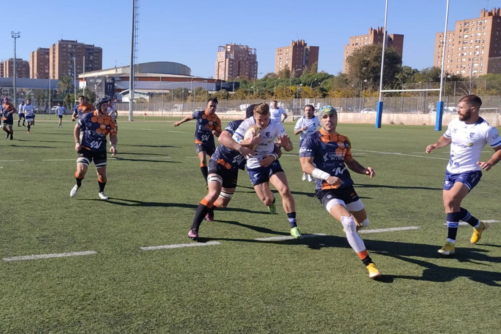 Lance del encuentro en tierras valencianas.