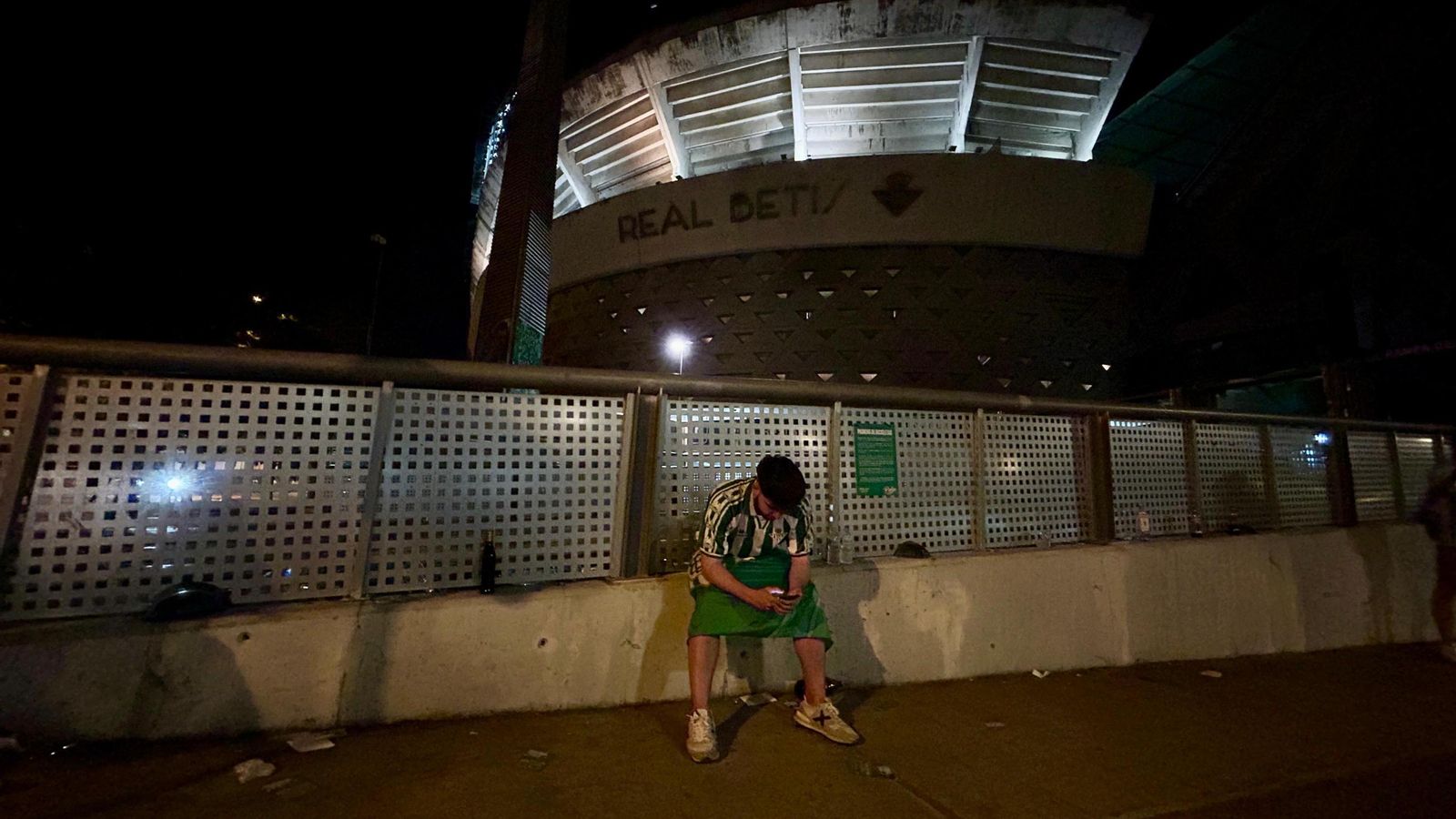 Decepción en el Estadio Benito Villamarín Decepción en el Estadio Benito Villamarín