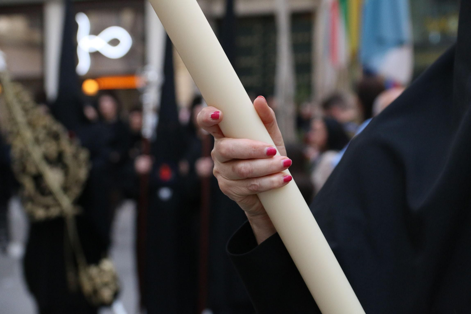 La procesión de Soledad de Almería, en imágenes