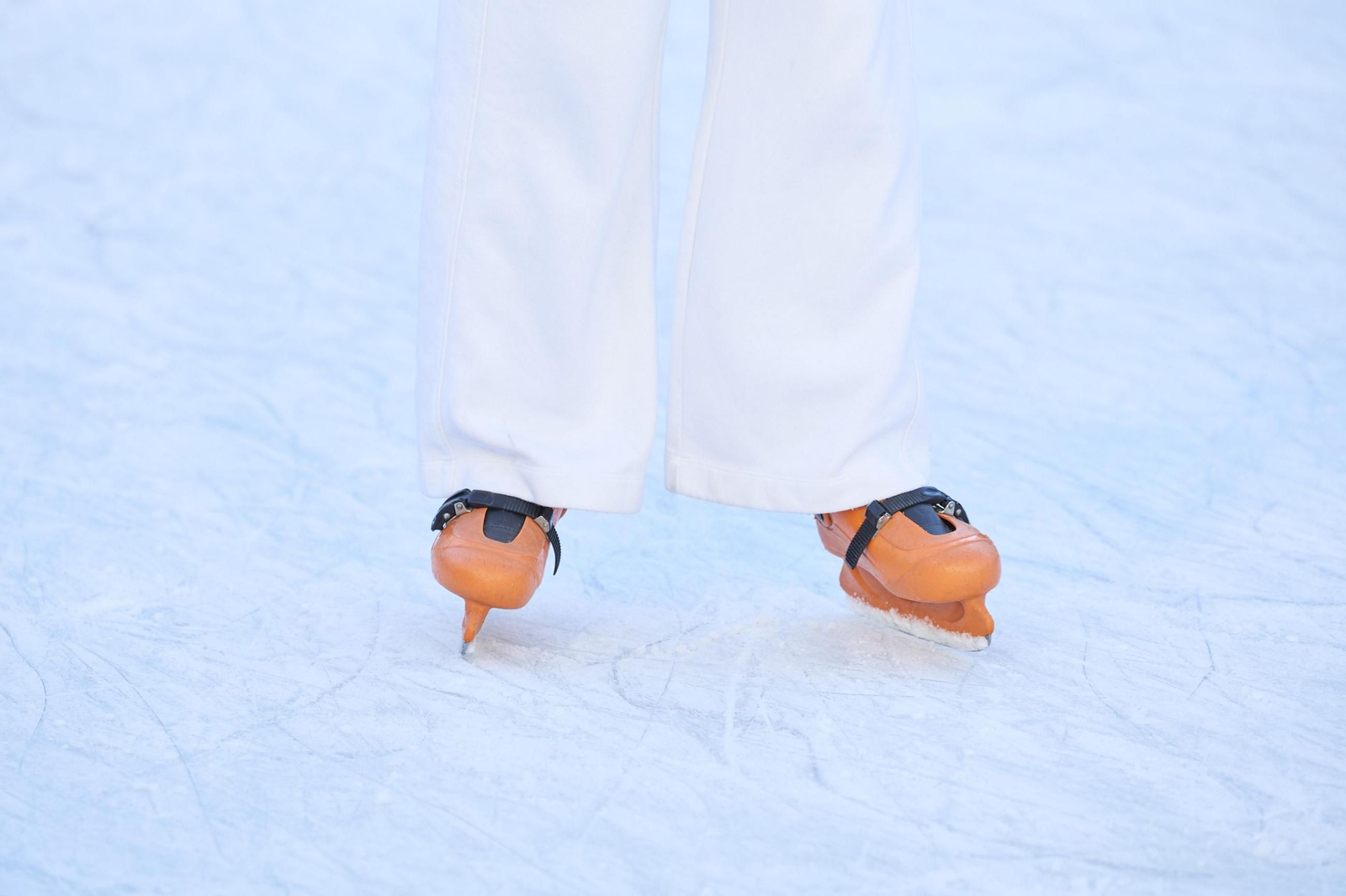 Imagen de archivo de patinaje sobre hielo