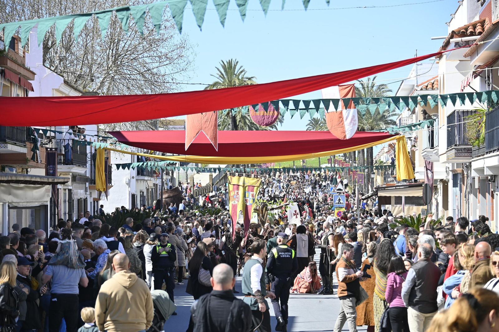 Las mejores imágenes de la Feria Medieval del Descubrimiento en Palos de la Frontera 2025