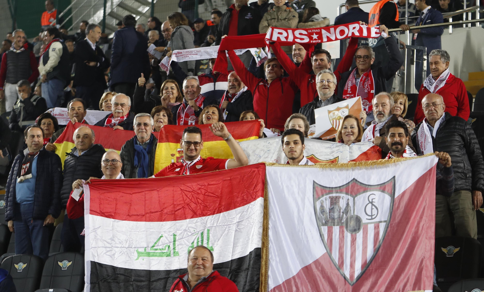 Las imágenes del Akhisar-Sevilla