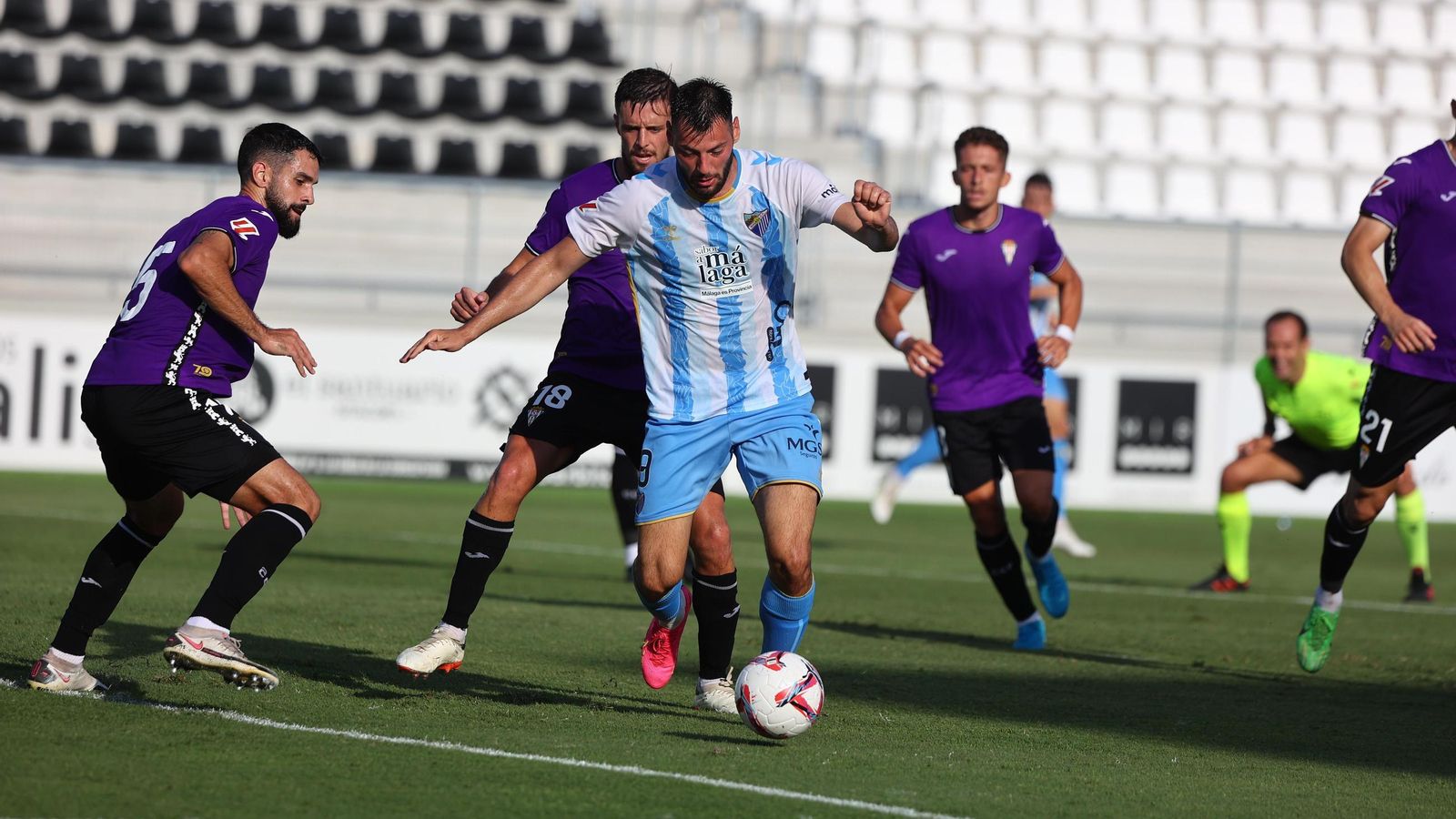 El Málaga CF - Córdoba, en fotos
