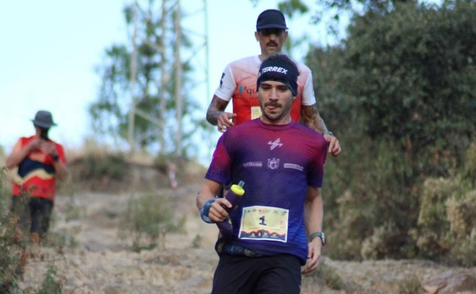 Dani Luque, durante una de las etapas de esta prueba cordobesa.