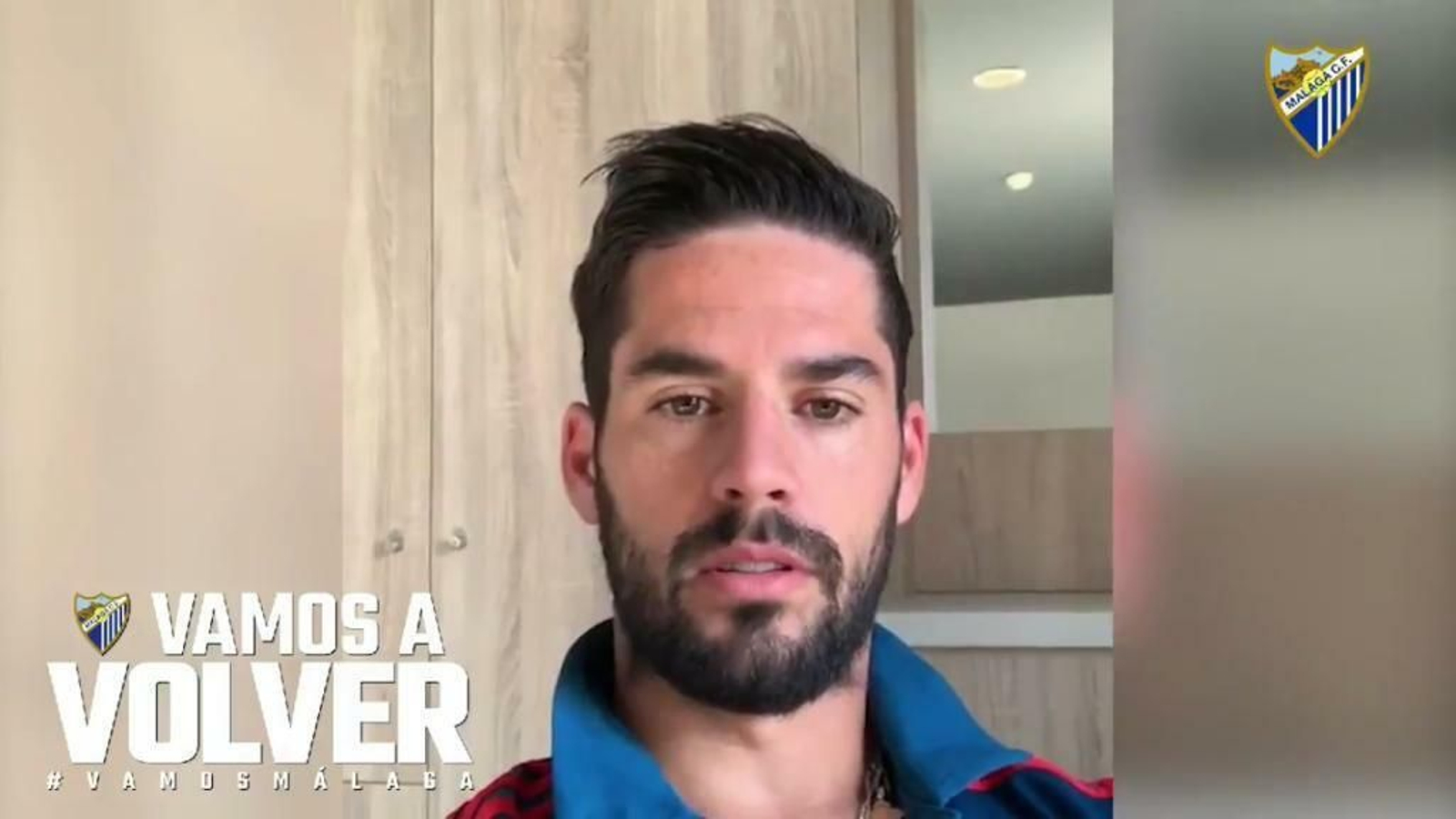 Isco anima al Málaga antes del play off