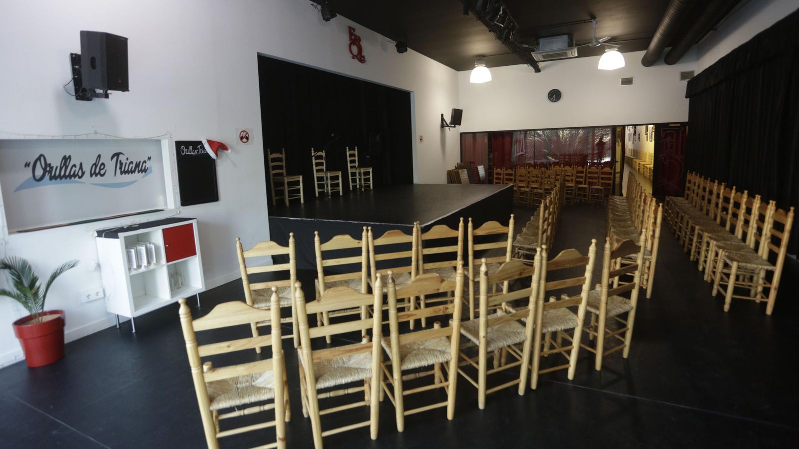 Salas de arte y ensayo del espacio trianero.