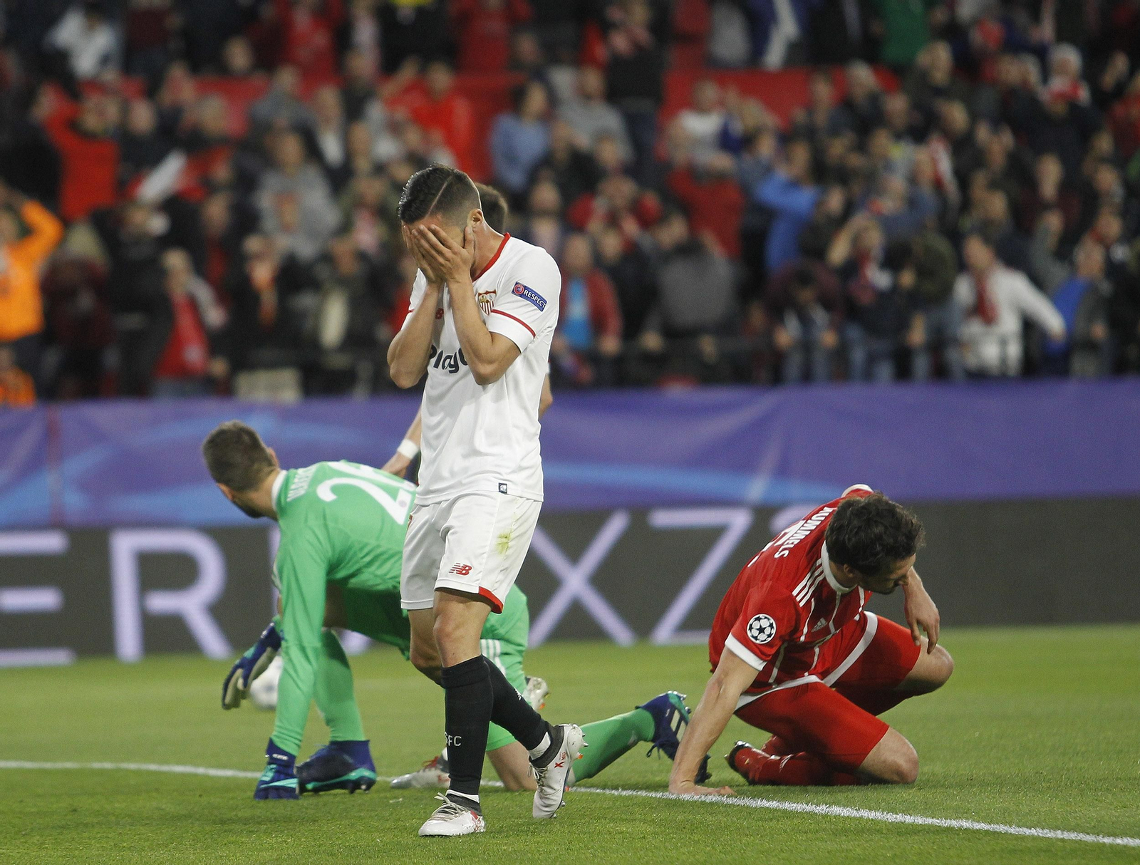 Las imágenes del Sevilla-Bayern Múnich