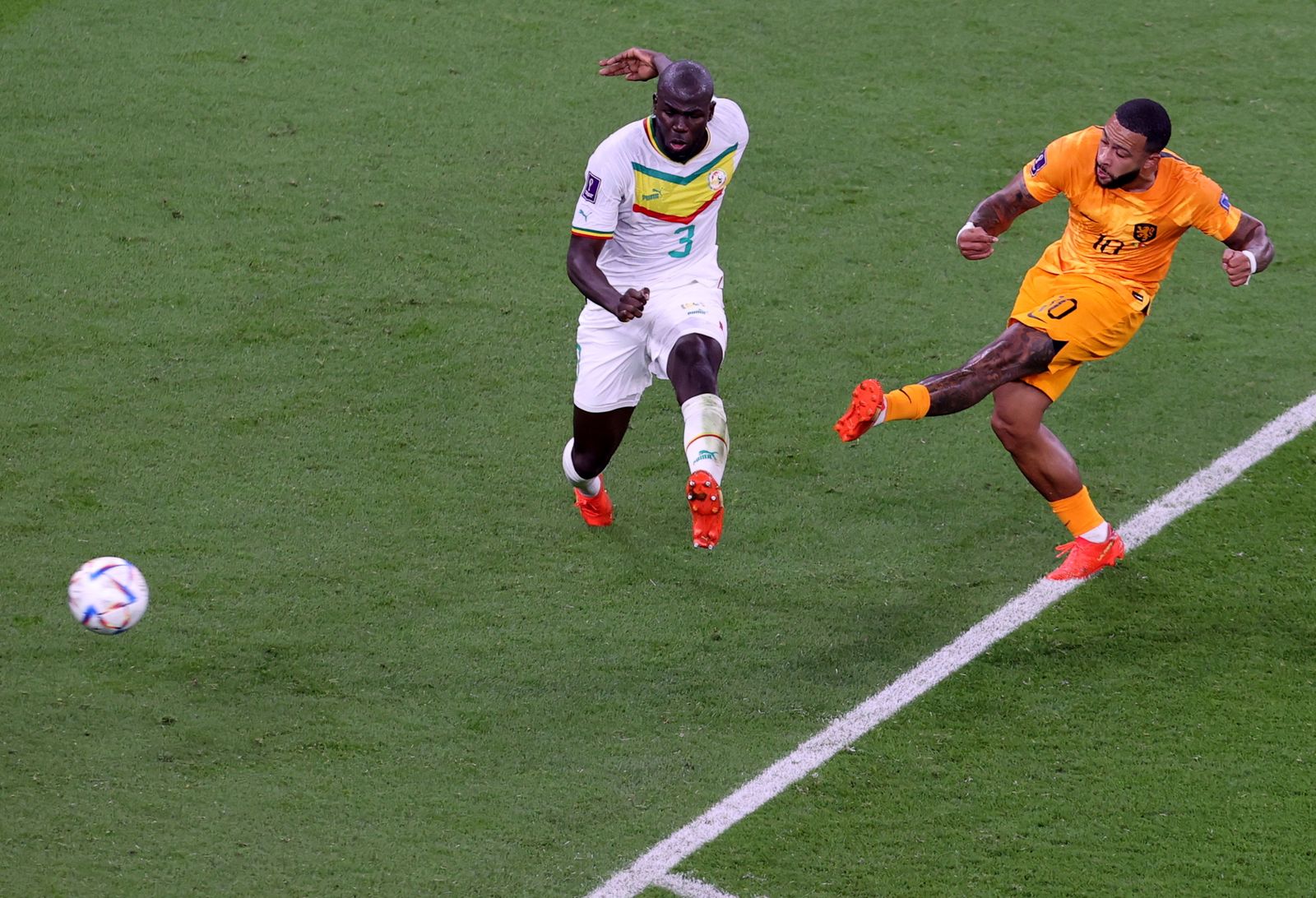 Las imágenes del Senegal - Países Bajos