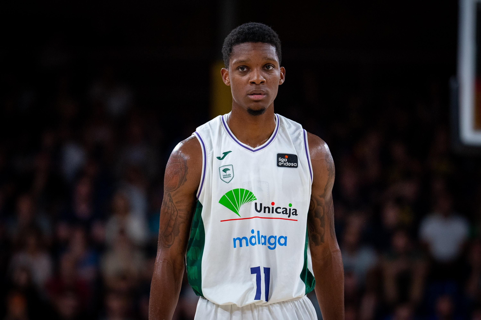 Tyson Carter, en un partido de esta temporada