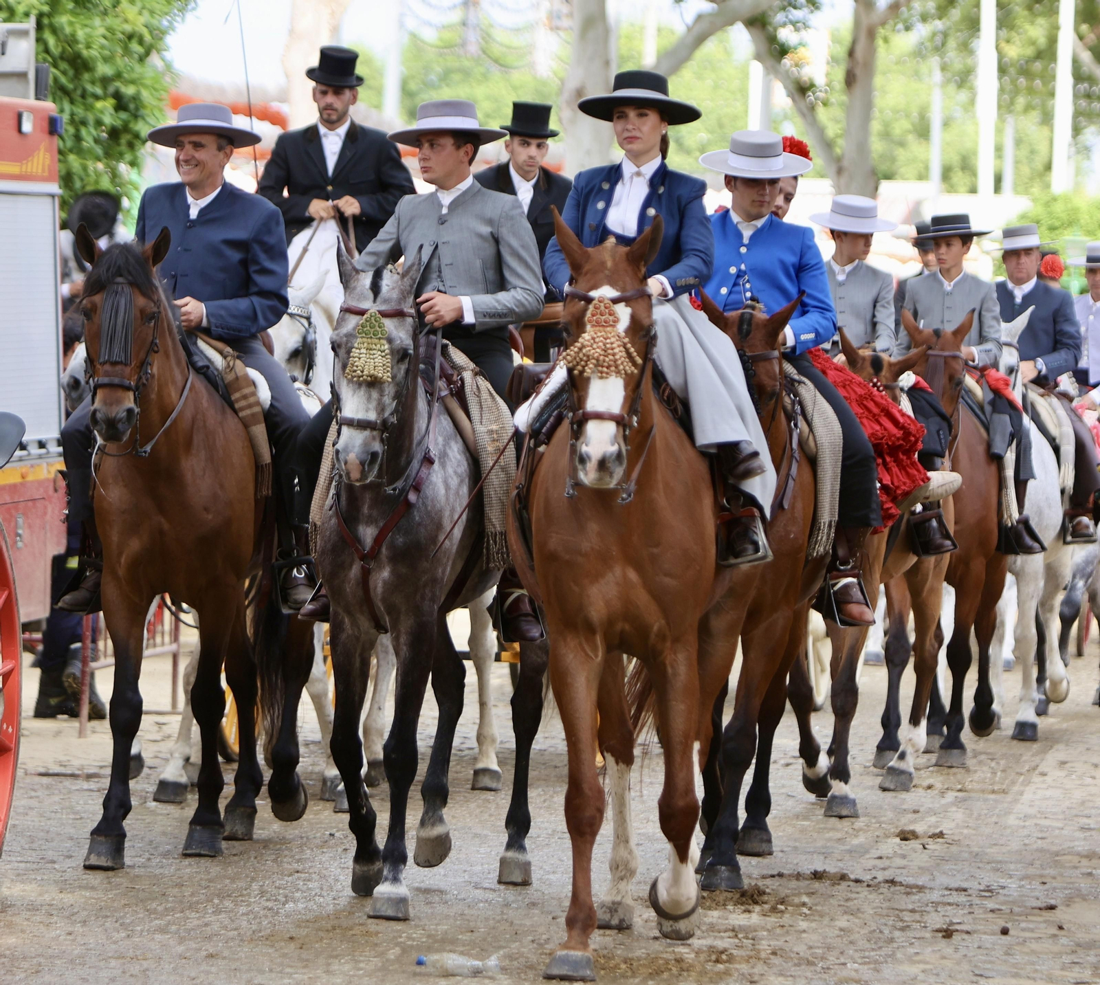 Las imágenes del viernes de Feria