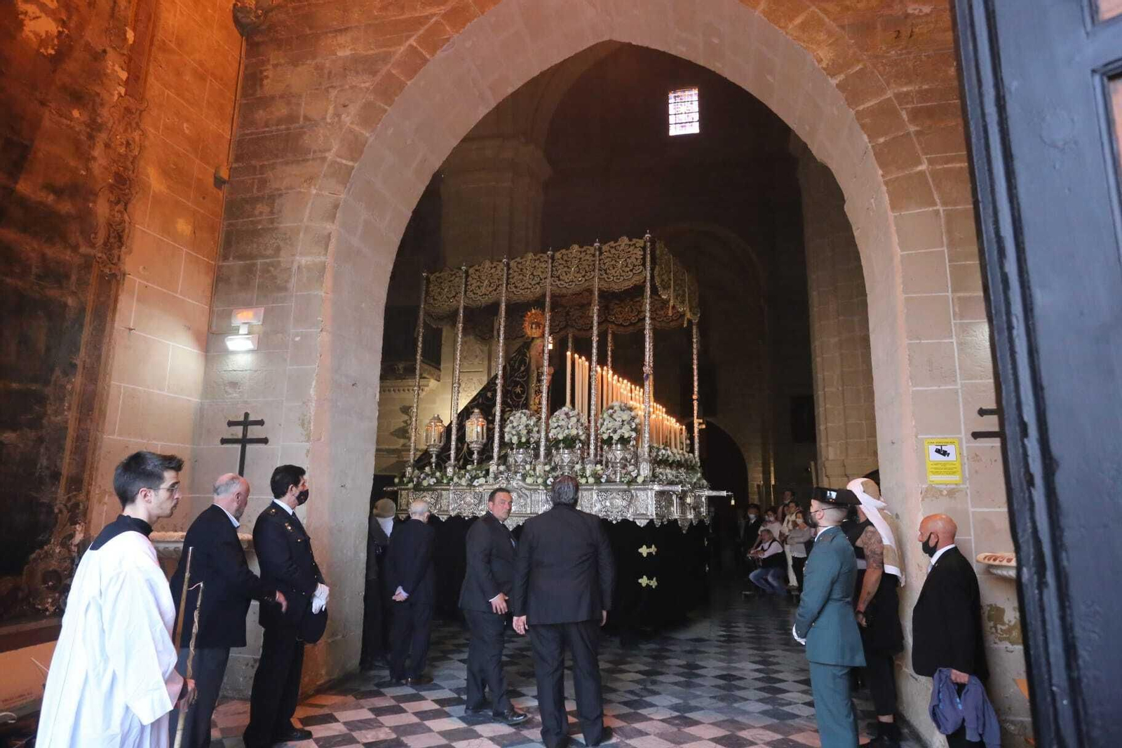 Viernes Santo en El Puerto: Las imágenes de La Soledad