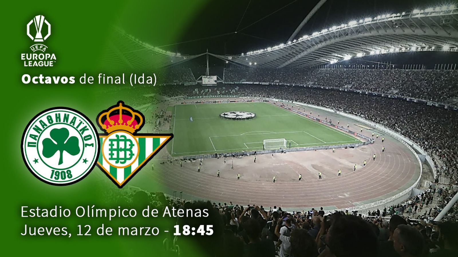 El directo del Panathinaikos-Betis