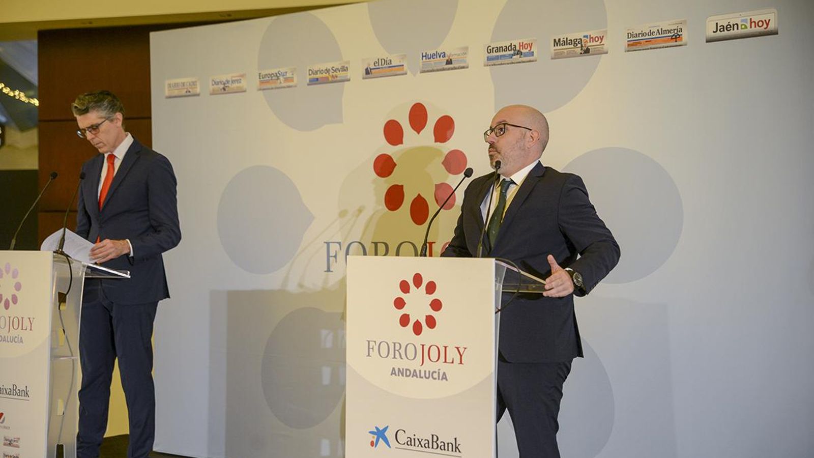 Amador Carmona, director comercial de Granada y Jaén de Caixabank.