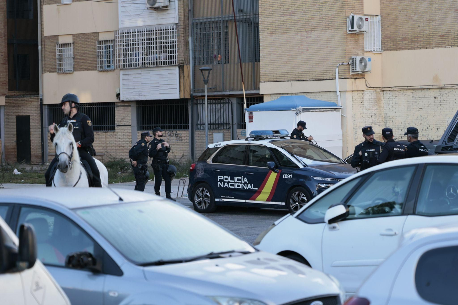 La nueva operación de la Policía Nacional en las Tres Mil Viviendas, en imágenes