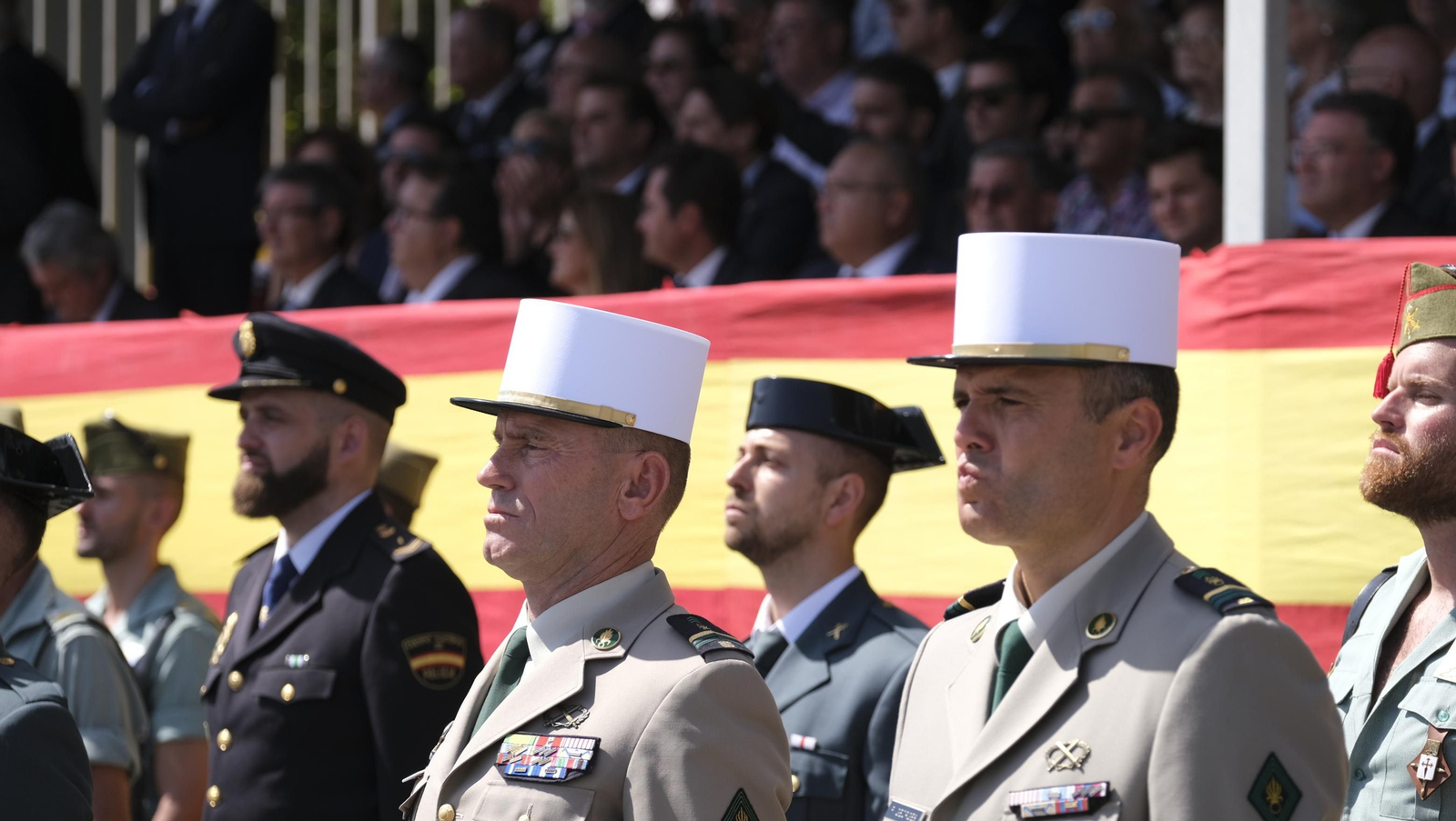 Imágenes del 102 aniversario de La Legión en Almería