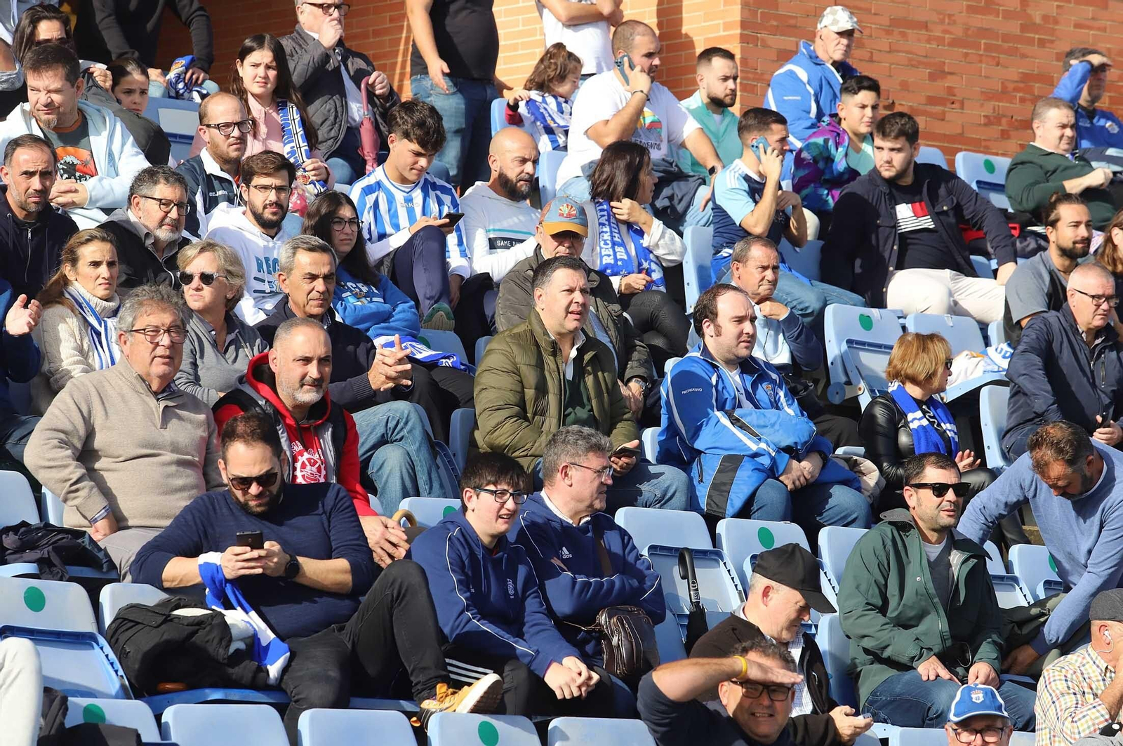 Imágenes del Recreativo de Huelva-Vélez