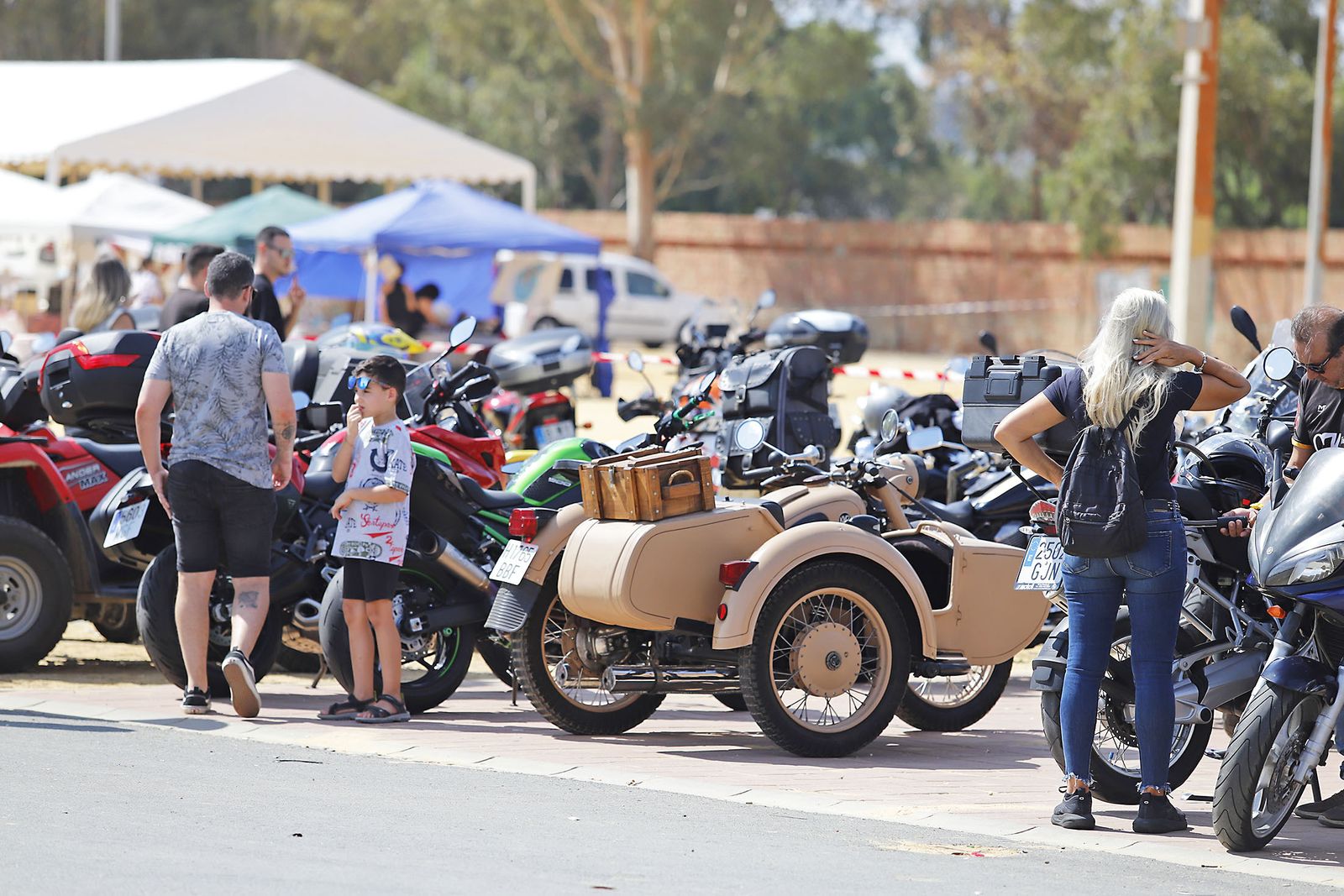 Imágenes de la Concentración del Grupo Motero Descubridores en Huelva