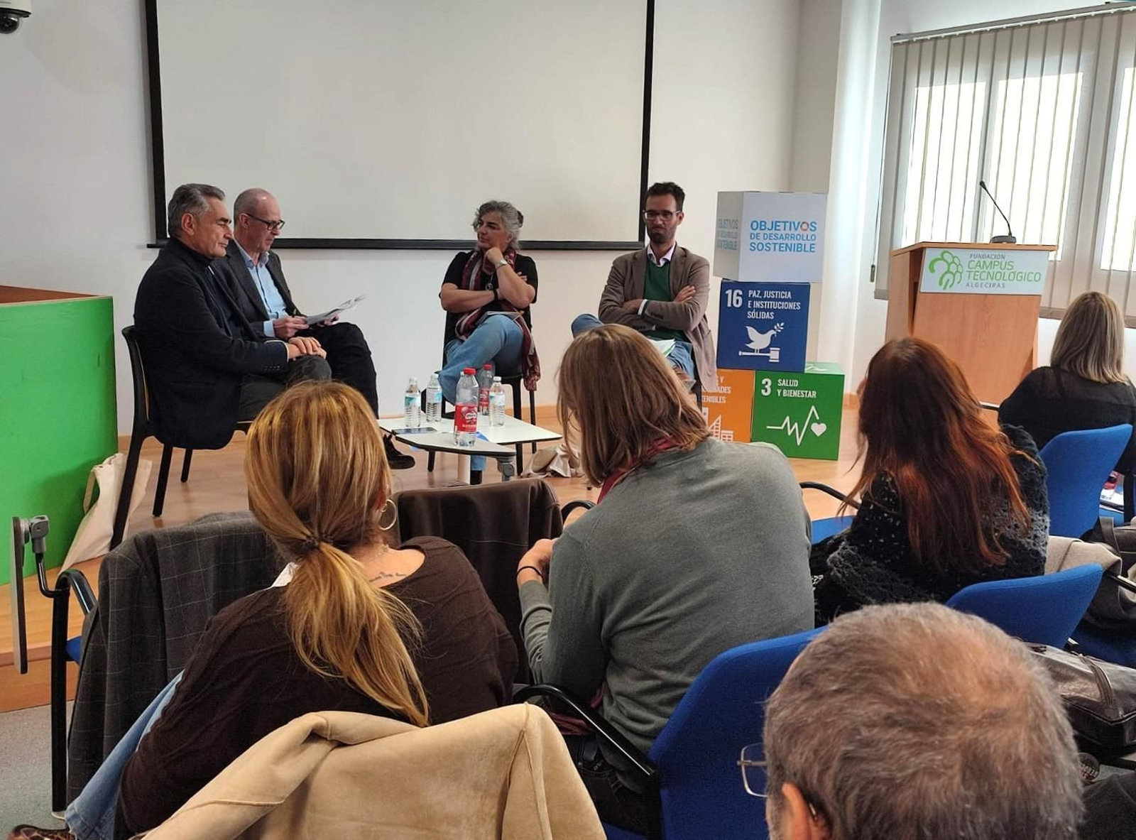 Un momento de la jornada en la Fundación Campus Tecnológico de Algeciras.