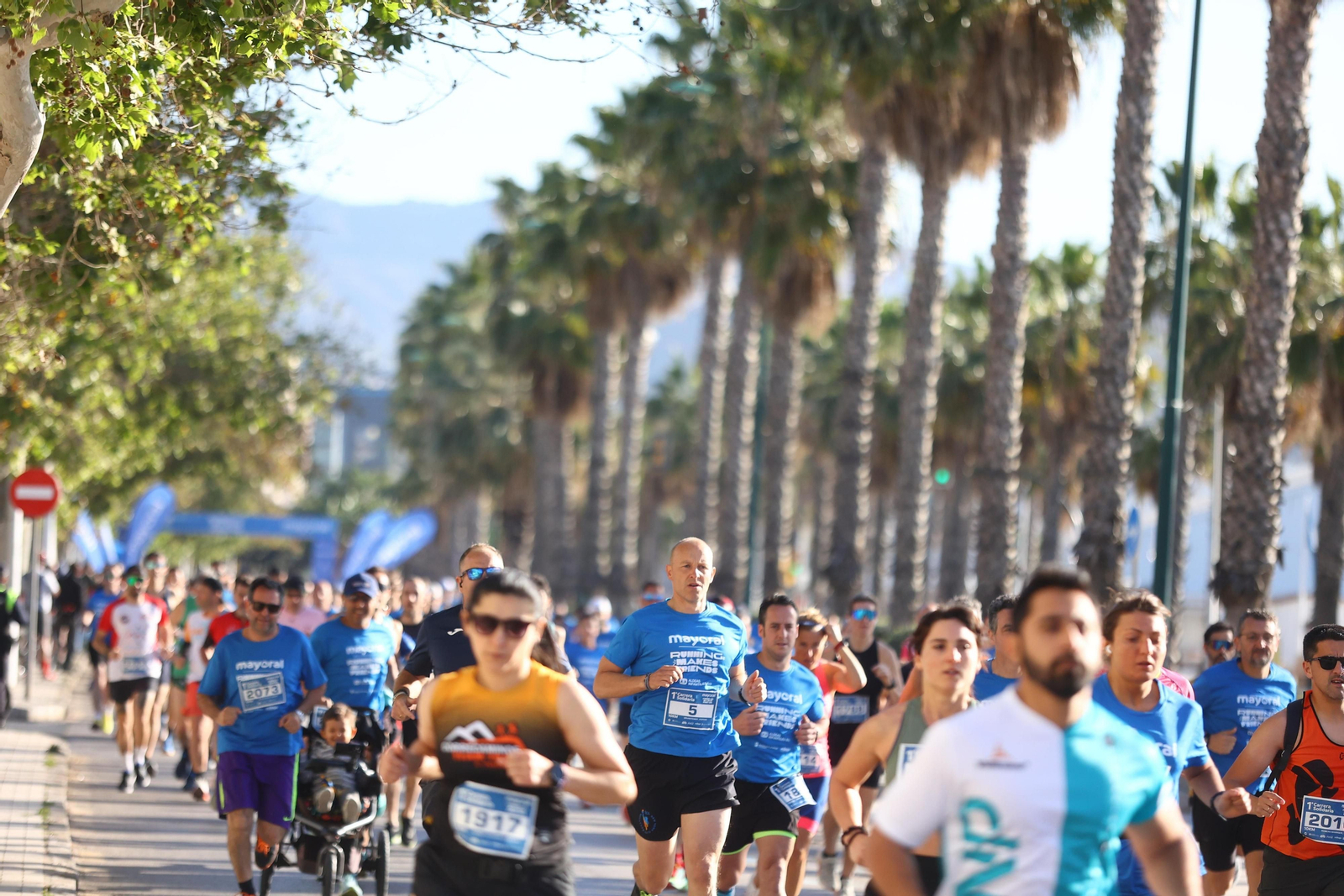 Las mejores fotos de la I Carrera Solidaria Mayoral de Málaga