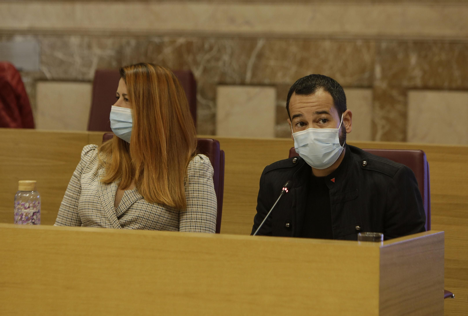 Daniel González Rojas interviene en el Pleno de noviembre.