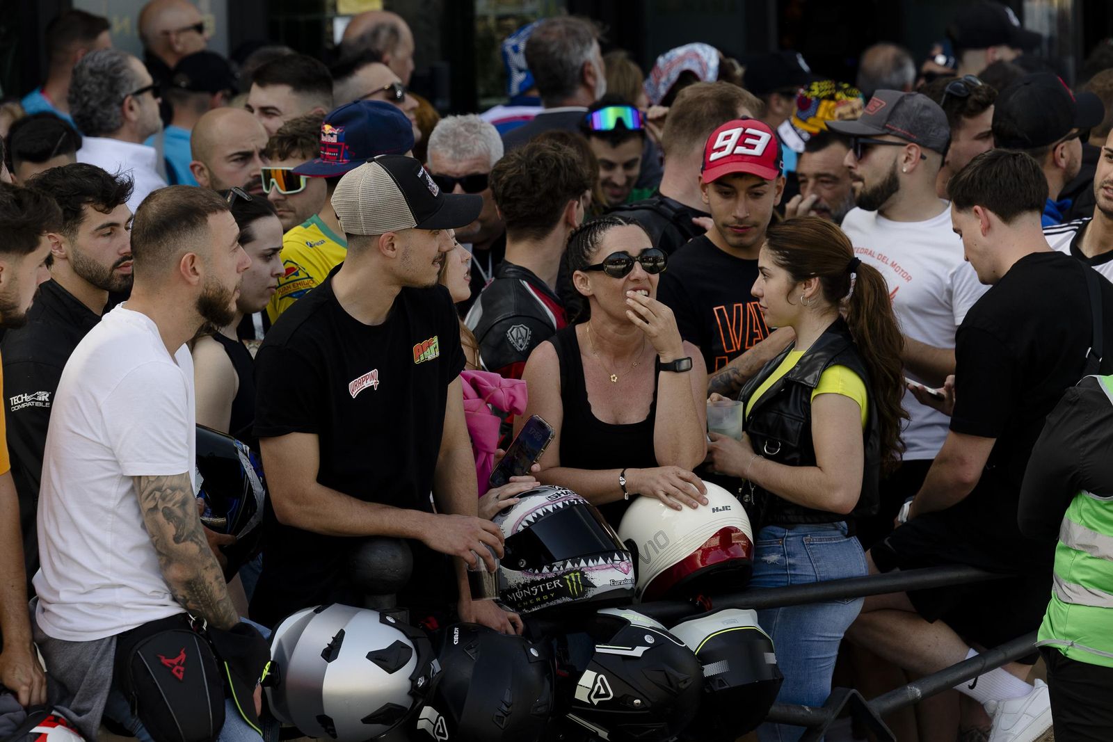 Las imágenes del viernes de Motorada en El Puerto por el Gran Premio de Motociclismo de Jerez 2025