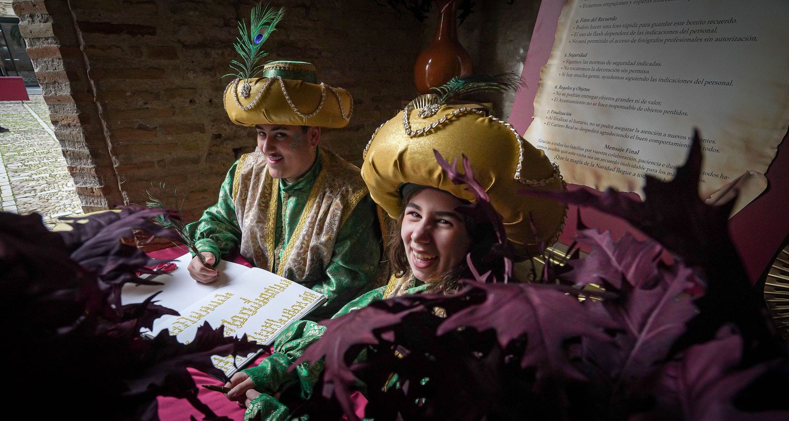 Imágenes del Cartero Real en el Alcázar de Jerez