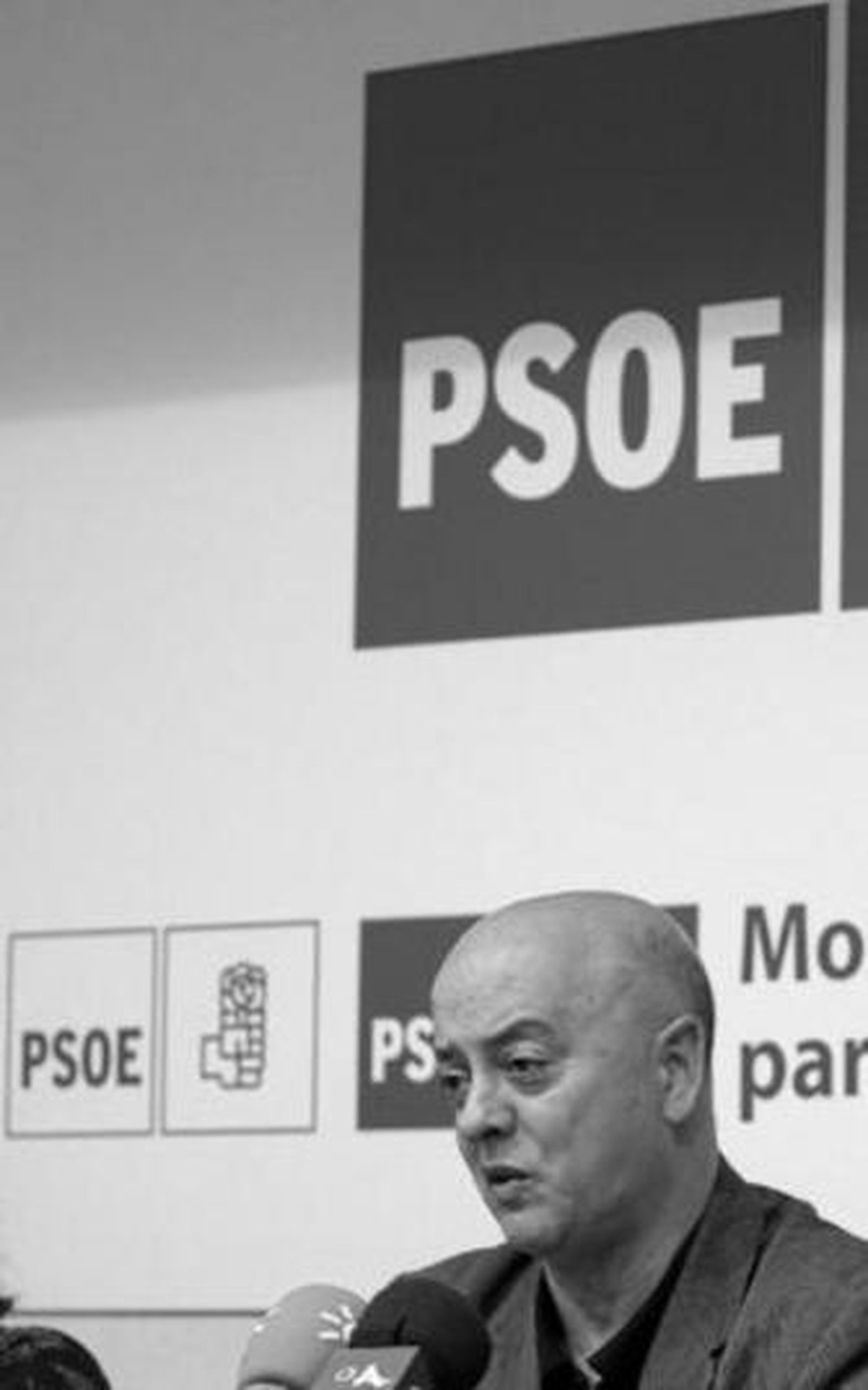 Odón Elorza, durante su visita a Algeciras.