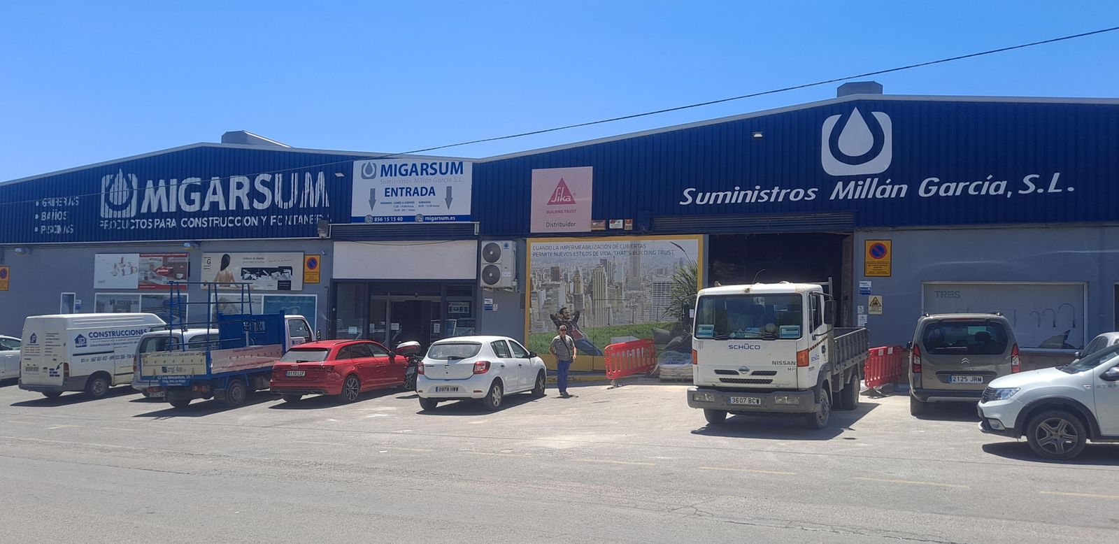 MIGARSUM Y SIKA, colaboran para  la presentación de las novedades del sector