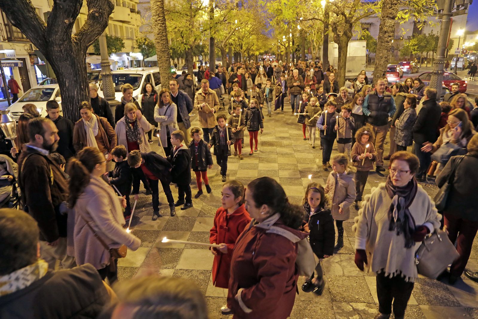 Procesión del Niño Jesús hacia el portal de Belén